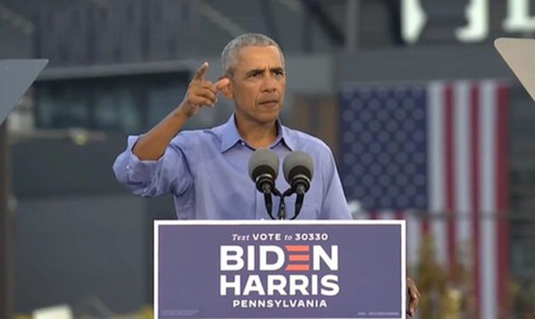 Barack Obama sur la campagne de Biden : 