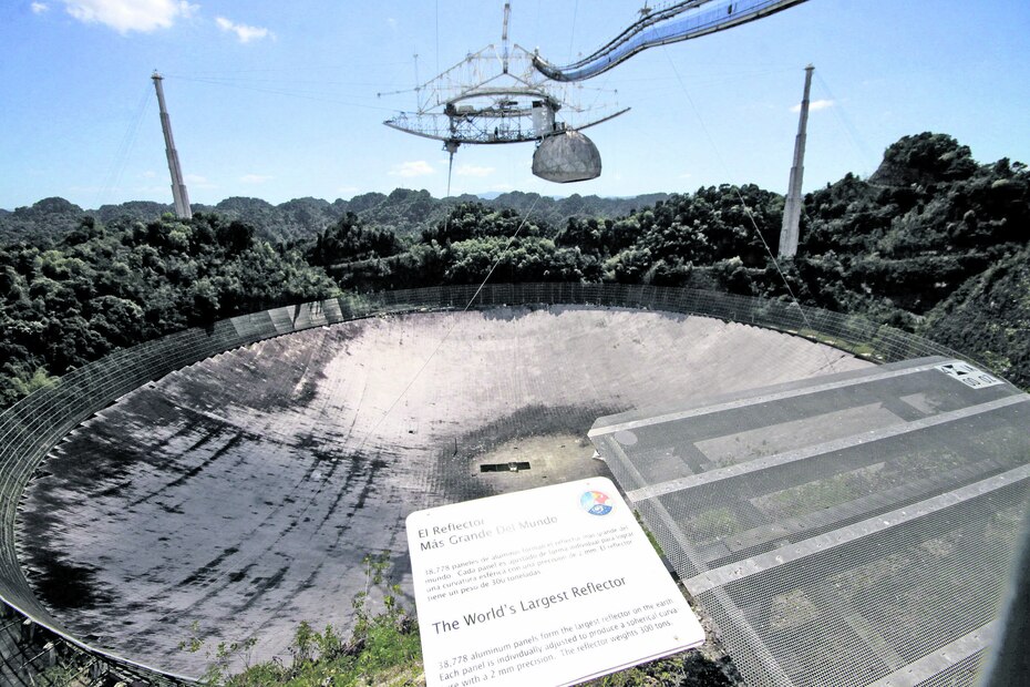 En août 2020, un câble porteur a endommagé l'antenne de l'Observatoire d'Arecibo, ce qui a entraîné l'arrêt de tous les travaux d'observation et de recherche scientifique.