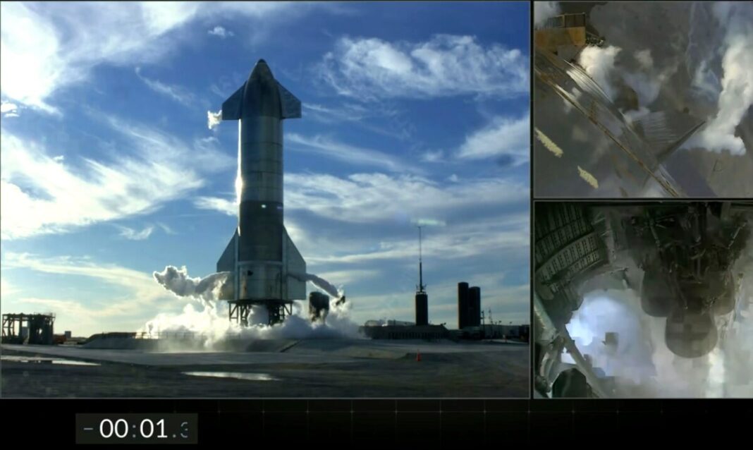 Le prototype du vaisseau spatial SN8 de SpaceX explose lors du premier essai en vol