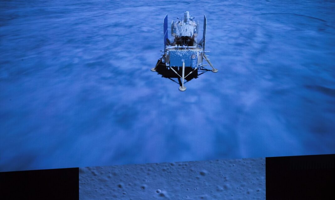 Une sonde chinoise a atteint la Lune pour ramener des roches sur Terre
