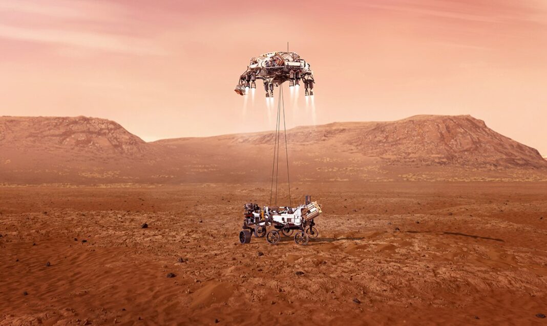 Le rover Perseverance de la NASA se pose avec succès sur la surface de Mars