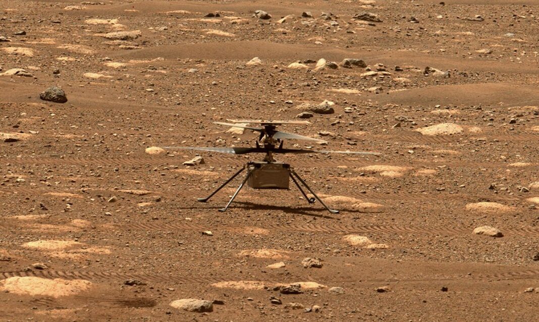 La NASA reporte le premier vol du drone Ingenuity sur la surface de Mars