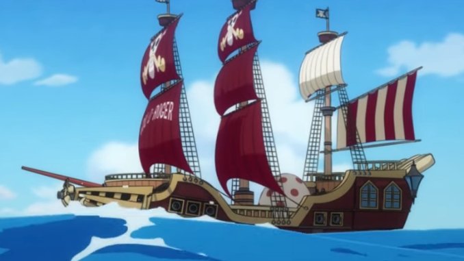 One Piece : Que se cache-t-il derrière l'œuf géant sur le bateau de Roger ?